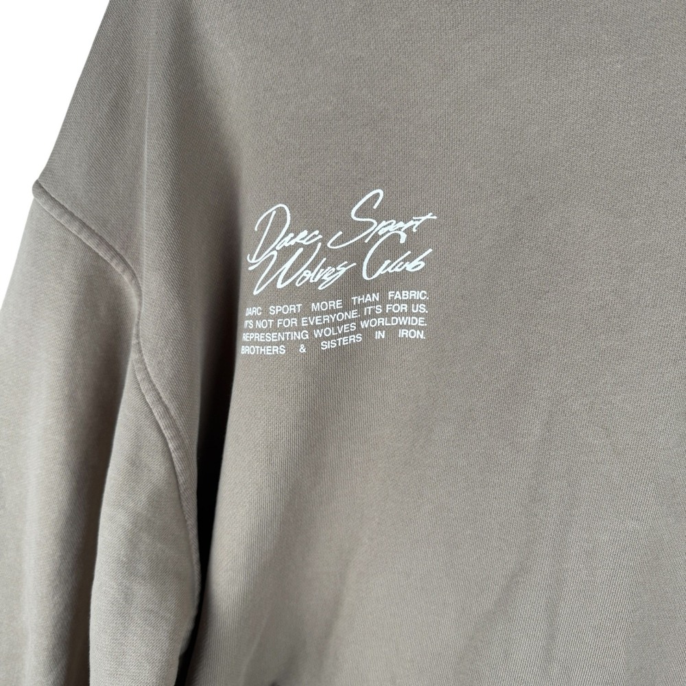 Darc Sport Wolves Club Hoodie Size XL Limited Edition Streetwear Bodybuilding - Picture 9 of 11